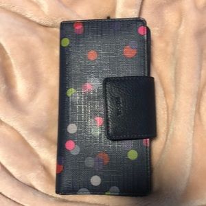 Fossil flap wallet